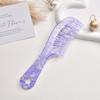 Peine de acetato nuevo transfronterizo textura mármol peine antiestático para el cabello carey peine portátil para el cabello fábrica venta al por mayor