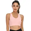 Sujetador Deportivo Chaleco para Mujer Estilo Chaleco Correr Push-Up Moldeador de Pecho Grande Yoga Triángulo Espalda Bonita Sujetador de Alta Resistencia a Prueba de Impactos