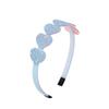 Diadema Europea y Americana Pequeña Fresca Colorida de Lentejuelas de Corazón Arcoíris Degradado Estrella Colorida Accesorios para el Cabello de Fiesta para Niños 2544