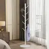 Perchero de Mármol, Perchero de Secado de Ropa de Lujo Ligero para Dormitorio, Colgador de Ropa Vertical de Pie, Colgador de Bolsos, Estante Sencillo para el Hogar