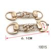 Nuevo Pantalones de Cadena Abrigo Mochila Zapato Ropa Cadena Decorativa Aleación Botón Decorativo Enlace Metálico Hebilla de Soldadura