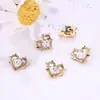 Pendientes Corazón de Espina de Aleación de Titanio F136, Tachuelas para Cartílago de la Oreja, Tachuelas para Labio de Titanio Zirconio G23, Tachuelas para Lengua, Joyería para Piercings Corporales