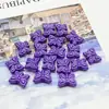 Perla de Imitación ABS Forma de Flor Mini Mariposa Cuentas Espaciadoras Hechas a Mano Cuentas DIY Pulsera Llavero Accesorios de Joyería Pegamento Cremoso