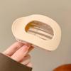 Pinza para el Cabello Curva Antidolor de Cabeza, Pinza de Pico de Pato para Toda la Parte Trasera de la Cabeza, Pinza para el Cabello para Mujeres 2025 Nuevo Pinza para el Cabello Semi-Recogido