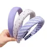 Diadema retorcida fresca y elegante, de lujo ligero para mujer, adecuada para el uso diario en primavera y verano, diadema de ala ancha, dulce accesorio para el cabello estilo coreano