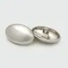 Botones Metálicos con Forma Especial de Mariposa Cosidos a Mano para Chaquetas de Traje, Botones Decorativos en Dorado y Plateado, Botones para Abrigo Estilo Chino