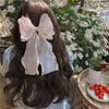 Pinza de Primavera Extra Grande de Tela para Mujer 2024 Nuevo Pasador de Pelo de Alta Gama para la Parte Posterior de la Cabeza Tocado de Mariposa para Mostrar Volumen de Cabello