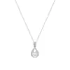 Collar cuadrado pequeño de circón ultrabrillante estilo coreano para mujer, lujo ligero, elegante, cadena para clavícula de acero de titanio de alta gama, venta al por mayor