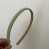 Diadema de Tela de Color Sólido Edición Fina Simple Temperamento Color Caramelo Fresco Dulce Fuera Tarjeta para el Cabello Estilo Coreano Accesorios para el Cabello