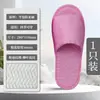 Pantuflas Desechables para Hoteles, Casas de Huéspedes y Alojamientos Familiares, Pantuflas Gruesas de Lino, Transpirables, Suelas Antideslizantes, Venta al por Mayor para Viajes