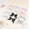 Tela de Poliéster Estampado Multicolor Lazo Pequeño de Cinta Accesorios de Prendas Semi-Terminados Materiales para Manualidades Al Por Mayor