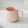 Caneca de cerâmica fosca transfronteiriça para barriga grande, estilo nórdico, para quarto de hotel, escritório e casa, xícara de café 320ml