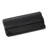 Estuche de Cuero para Gafas de Estilo Nuevo para Hombres, Sencillo y Portátil, Sensación de Alta Gama, Unisex, Estuche de PVC para Gafas de Sol Transfronterizo con Botón de Presión