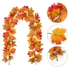 Suprimento Especial para Folha de Bordo Simulada de Cores de Outono Transfronteiriça, Vinha, Venda Quente na Amazon, Plantas Verdes Simuladas, Decoração de Lareira de Halloween, Mesa de Jantar