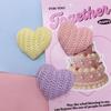 Nueva versión coreana de otoño e invierno con forma de corazón de lana DIY accesorios para el cabello accesorios para ropa bufanda accesorios fabricantes al por mayor