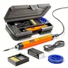 Soldador de estaño USB portátil recargable de 5V8W sin cable para soldadura y reparación, Mini juego de soldador doméstico con batería de litio