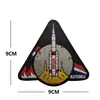 Parche triangular bordado de la NASA Taifeng, nueva versión 2026 del cohete de exploración espacial Artemis