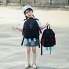 Mochilas Escolares Infantis, Mochilas de Cor Pura para Meninos e Meninas de Turmas Pequenas de Jardim de Infância, Mochilas de Bebê Leves Coreanas com Proteção para a Coluna