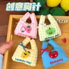 Tengyi Original Linda Bolsa de Compras de Frutas Muñeca Broche Pasador Corazón de Niña Decoración de Bolsa para Ropa Pin Venta al por Mayor