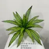 Planta Táctil Real Hoja de Calathea Caparazón de Tortuga Hotel Restaurante Exhibición Paisaje de Palmera Decoración de Pared Verde