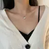 Colar de Luxo Leve de Nicho para Mulheres, Novo Modelo Popular de 2026, Corrente de Pescoço em Aço Titânio que Não Desbota, Corrente de Clavícula, Acessório de Alto Padrão para Mulheres