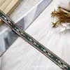 Cinta jacquard geométrica estilo étnico Miao, encaje para ropa étnica minoritaria de Yunnan-Guizhou, accesorio de ribete para dobladillo de falda Hanfu