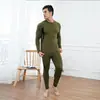 Camiseta Cross-Border 511 Outdoor Masculina Forrada com Lã Térmica Roupa Íntima Outono Roupas e Calças à Prova de Frio e Quentes Roupa Íntima Térmica Esportiva Cross-Border