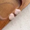 Dopamina Cor Sólida Simétrico Redondo Coração Liga Simples Esmalte Gota de Óleo Pingente DIY Acessórios de Joias Feitos à Mão