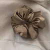 Amarelo Pôr do Sol de Berlim Listrado Anel de Cabelo Colorido para Cólon Acessórios de Cabelo de Alta Qualidade para Mulheres Estilo Francês Marubeni Cabeça Oversized Estilo Coreano Título de Notícia