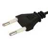 Cabo de carregamento de lanterna padrão europeu Cabo de alimentação de carregamento de luz LED Acessórios de lâmpada de cavalo Cabo de carregamento de lâmpada de cavalo Linha de cauda de oito palavras 50CM