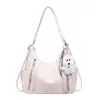 Bolsa de Gran Capacidad para Mujer Otoño 2026 Nuevo Bolso Cruzado Elegante Sensación Relajada Bolso de un Solo Hombro Bolso Tote Simple de Doble Hombro