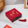 Caja Tradicional de Doble Apertura de Malla Hueca de Gama Alta Heritage para Guardar Coleccionables de Oro y Jade, Caja de Almacenamiento con Cajón, Al por Mayor en Stock