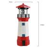 En stock venta al por mayor solar plástico faro giratorio decoración de patio exterior LED jardín lámpara americana suministro transfronterizo
