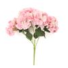 Simulación 5 cabezas Borde de Diente Hortensia Decoración de Boda Manojo de Simulación Hortensia Comercio Electrónico Transfronterizo Paquete Más Vendido Hortensia