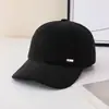 Nueva Gorra de Béisbol de Invierno con Forro Polar para Protección de Orejas para Personas de Mediana Edad y Mayores, Gorra de Lana tipo Domo con Visera, Resistente al Frío y Cálida para Exteriores, Venta al por Mayor