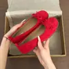 Sapatos Baixos Femininos Prata Estilo Retrô Francês 2026 Outono Mocassins Estilo Noturno Laço Sapatilhas Vermelhas Ballet