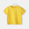 Fábrica 180g Algodón Puro Mediana y Grande Camiseta Infantil Estampada Logo Jardín de Infancia Blanco Puro Cuello Redondo Manga Corta Venta al por Mayor Verano