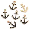 Acessórios de Joias de Liga com Gotejamento de Óleo Série Pirata Pingente DIY Pulseira Colar Chaveiro Pingente Decorativo W756