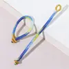 Llavero Anillo de Nudo de Diamante con Gradiente de Colores Encanto para Bolso DIY Adorno Decorativo para Bolsita Colgante