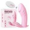 Control Remoto Inalámbrico Invisible Portátil para Mujeres, Huevo Vibrador Mariposa, Vibrador para Masturbación, Dropshipping