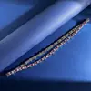 Nuevo Conjunto de Collar y Pulsera de Cruz en Forma de X de Metal Pulido con Diamantes de Color Rojo Rosa, Diamantes Blancos e Incrustaciones de Circonita