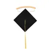 Gorros de Ceremonia de Graduación en Stock, Gorros de Licenciatura para Ceremonias de Mayoría de Edad de 18 Años, Gorros Ajustables de Licenciatura y Doctorado para Estudiantes Universitarios