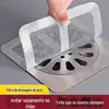 Banheiro Descartável à prova de insetos Adesivo de drenagem de piso Esgoto Rede de bloqueio de cabelo Cozinha doméstica Filtro de cabelo do banheiro