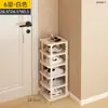 Zapatero Sencillo de Múltiples Niveles para Dormitorio Universitario, Zapatero para la Entrada de la Casa, Artefacto de Almacenamiento, Caja Pequeña para Zapatos Debajo del Escritorio