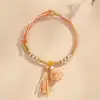 Pulseira de Corda Colorida do Festival do Barco Dragão Corda Vermelha Tecida à Mão Infantil Bebê Pequeno Zongzi Corda de Mão Presente de Lote Festival de Maio