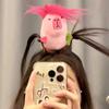 Diadema Capibala, divertida diadema, muñeca de peluche creativa, horquilla, muñeca, pequeño libro rojo, misma versión linda
