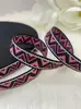 Raya Ondulada Diamante Multiestilo Estilo Étnico Bordado Jacquard Cinta Accesorios para Ropa de Actuación Empaque de Caja de Regalo Cinturón