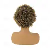 Comércio Exterior Transfronteiriço Chapéus e Perucas para Mulheres, Pequenos Apliques de Cabelo Encaracolado, Perucas Afro de Fibra Sintética Encaracolada de Primavera, Chapéus Peruca