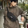 Bolso Cruzado Versátil para Calle Transfronterizo Bolso de Hombro Impermeable Bolso de Pecho para Estudiante Bolso Pequeño de Moda Unisex Bolso de Cintura Deportivo Japonés