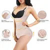 Ropa interior moldeadora de una pieza, con soporte para el pecho de malla transpirable, push-up, control de abdomen, pantalones moldeadores de cintura y cadera, transfronteriza